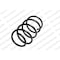 Lesjofors Coil Spring, 4008464 4008464 - alternate 1